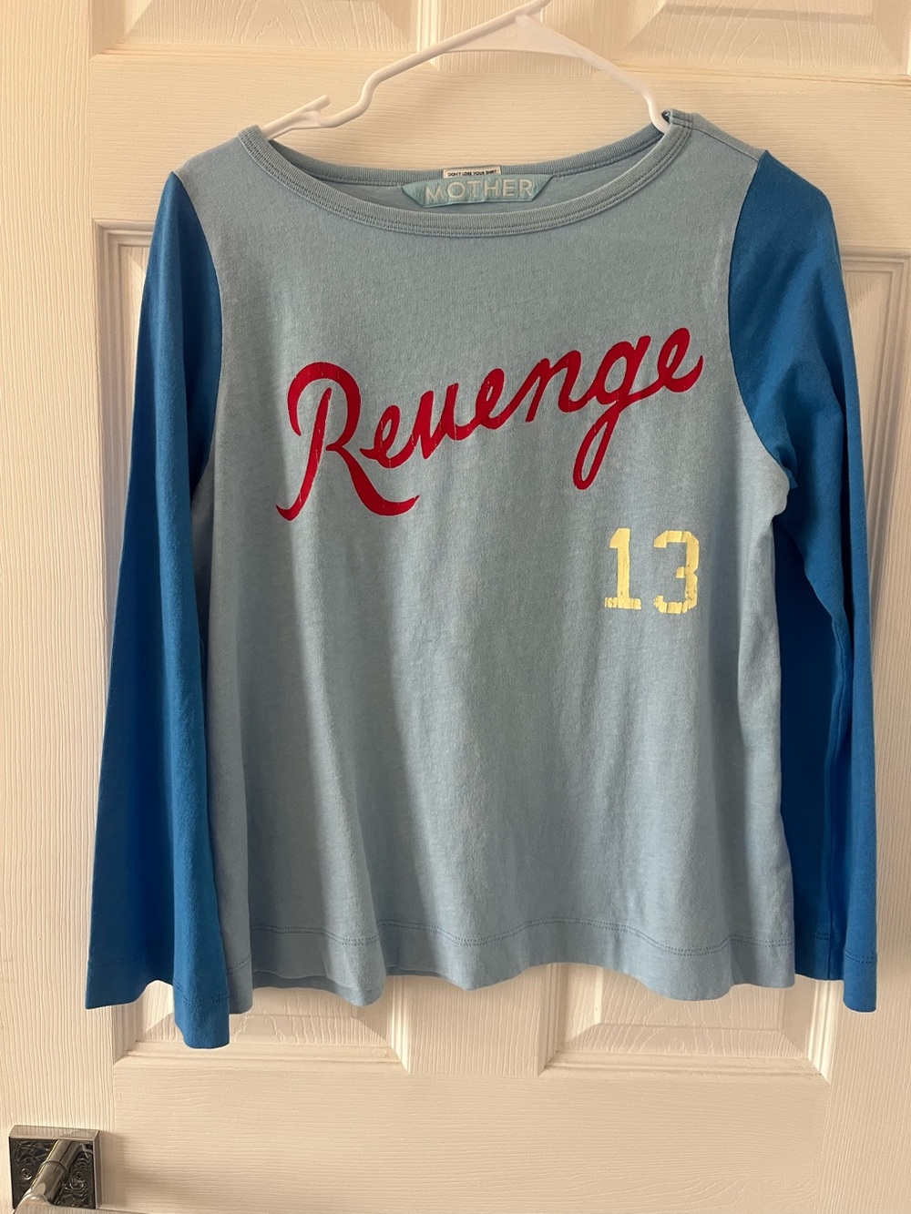 Mother women’s long sleeve shirt size small